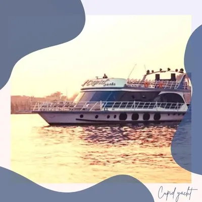 Romantic sunset cruise on Cupid Yacht