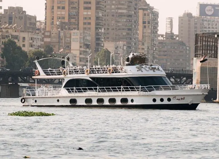 Cupid Yacht's luxurious exterior view on the Nile